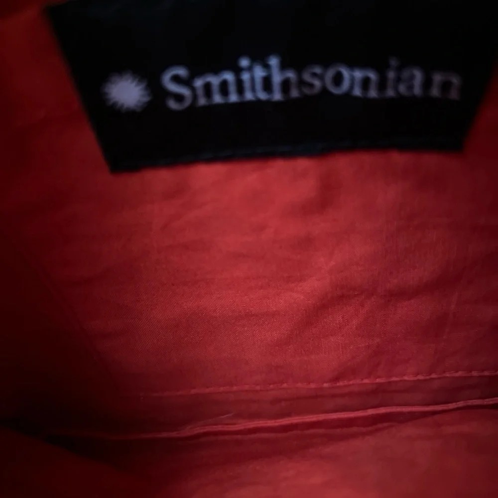 Smithsonian Animal Print Save A Species Beaded Bag NWT